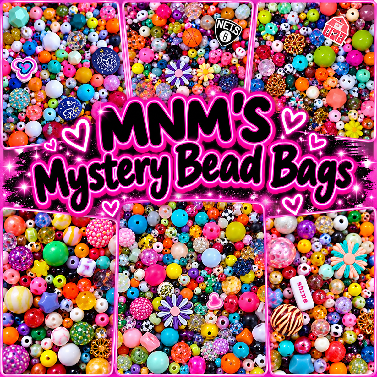 MNM's Mystery Bead Bags
