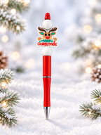 Merry Christmas Handcrafted Moose Pen