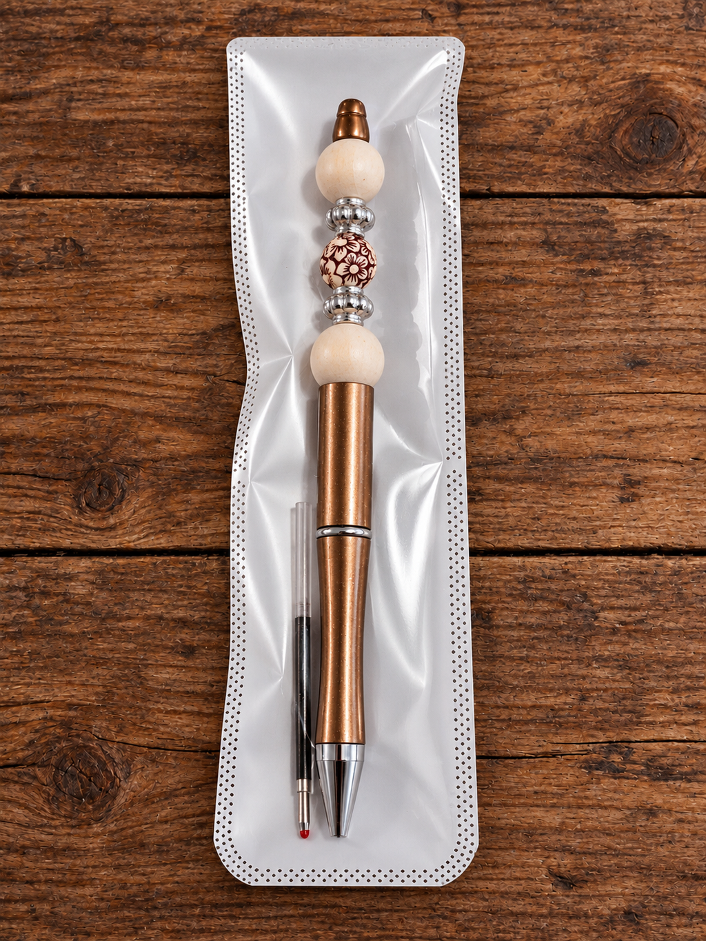 Simple, Yet Dimple Beautifully Handcrafted Black Ink Pen