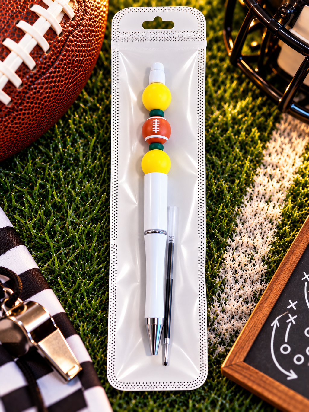 Go Pack (GB Packers) Go - Handcrafted Football Pen