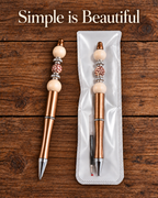Simple, Yet Dimple Beautifully Handcrafted Black Ink Pen