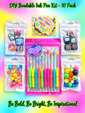 Be Bold, Be Bright, Be Inspirational — DIY Beadable Ink Pen Kit, 10 Pack