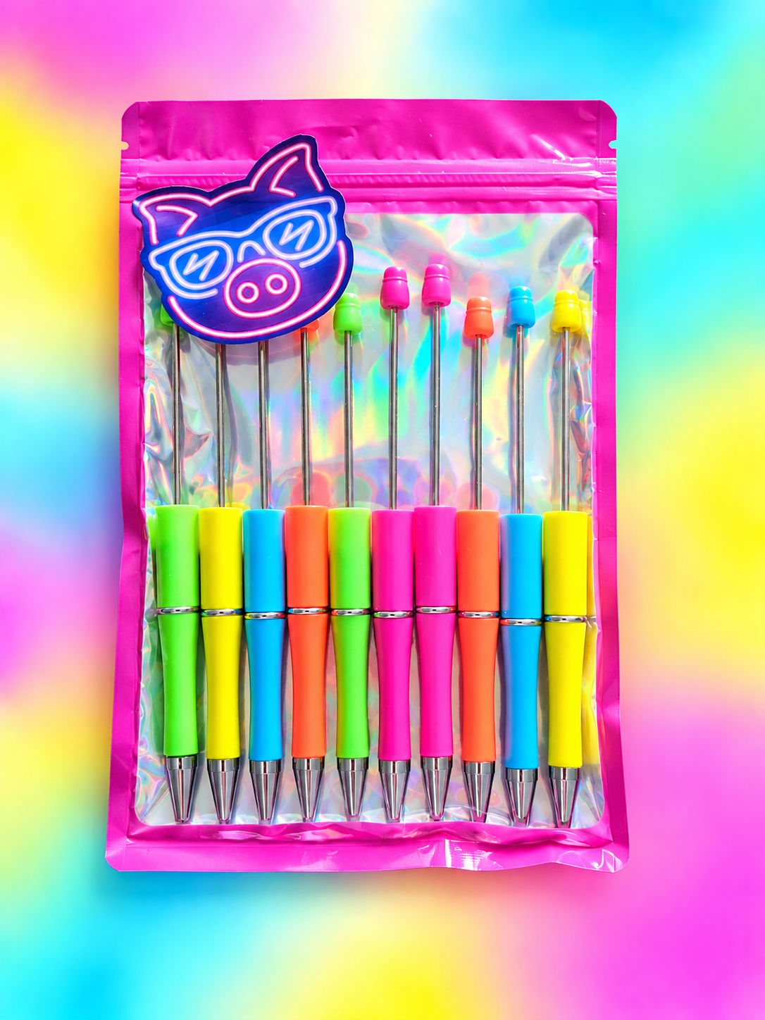 Be Bold, Be Bright, Be Inspirational — DIY Beadable Ink Pen Kit, 10 Pack