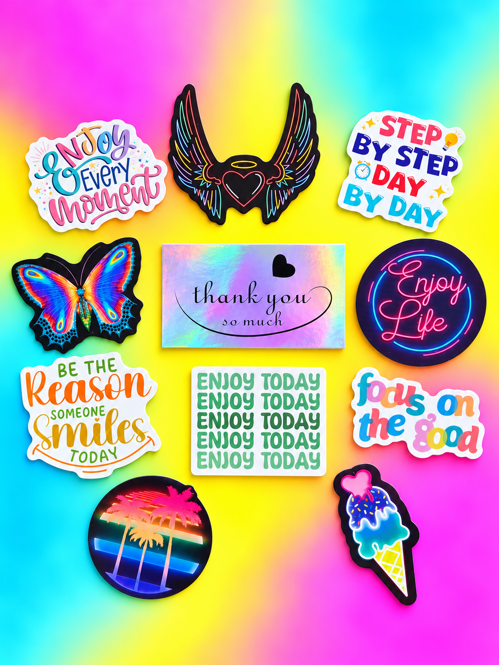 Be Bold, Be Bright, Be Inspirational — DIY Beadable Ink Pen Kit, 10 Pack
