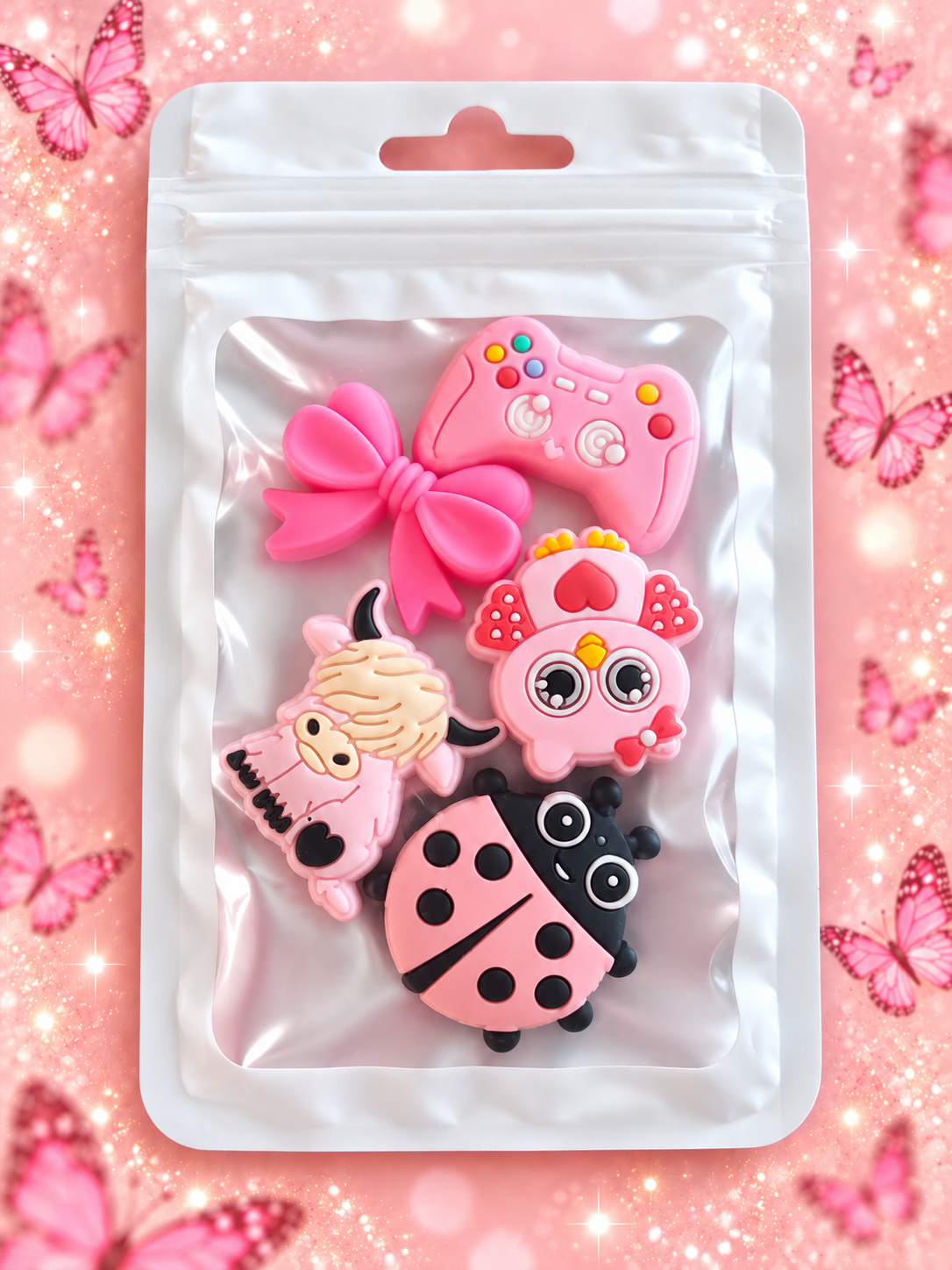 Pretty in Pink DIY Beadable Ink Pen Kit, 10 Pack