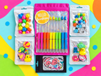 Bright Colors & Chill Vibes – DIY Beadable Ink Pen Kit, 10 Pack