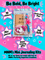 MNM’s Mini Journaling Kit — “Be Bright, Be Bold"