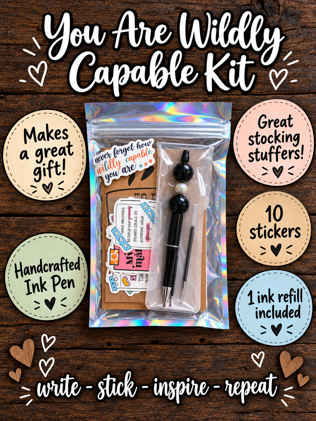 MNM's Mini Journaling Kit - You ARE Wildly Capable