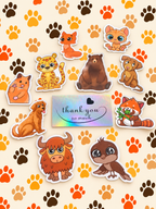 For The Animal Lover's — DIY Beadable Ink Pen Kit, 10 Pack