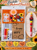 DIY Beadable Mechanical Pencil Kit - Seasonal Vibes Autum-Fall  - 3 Pack