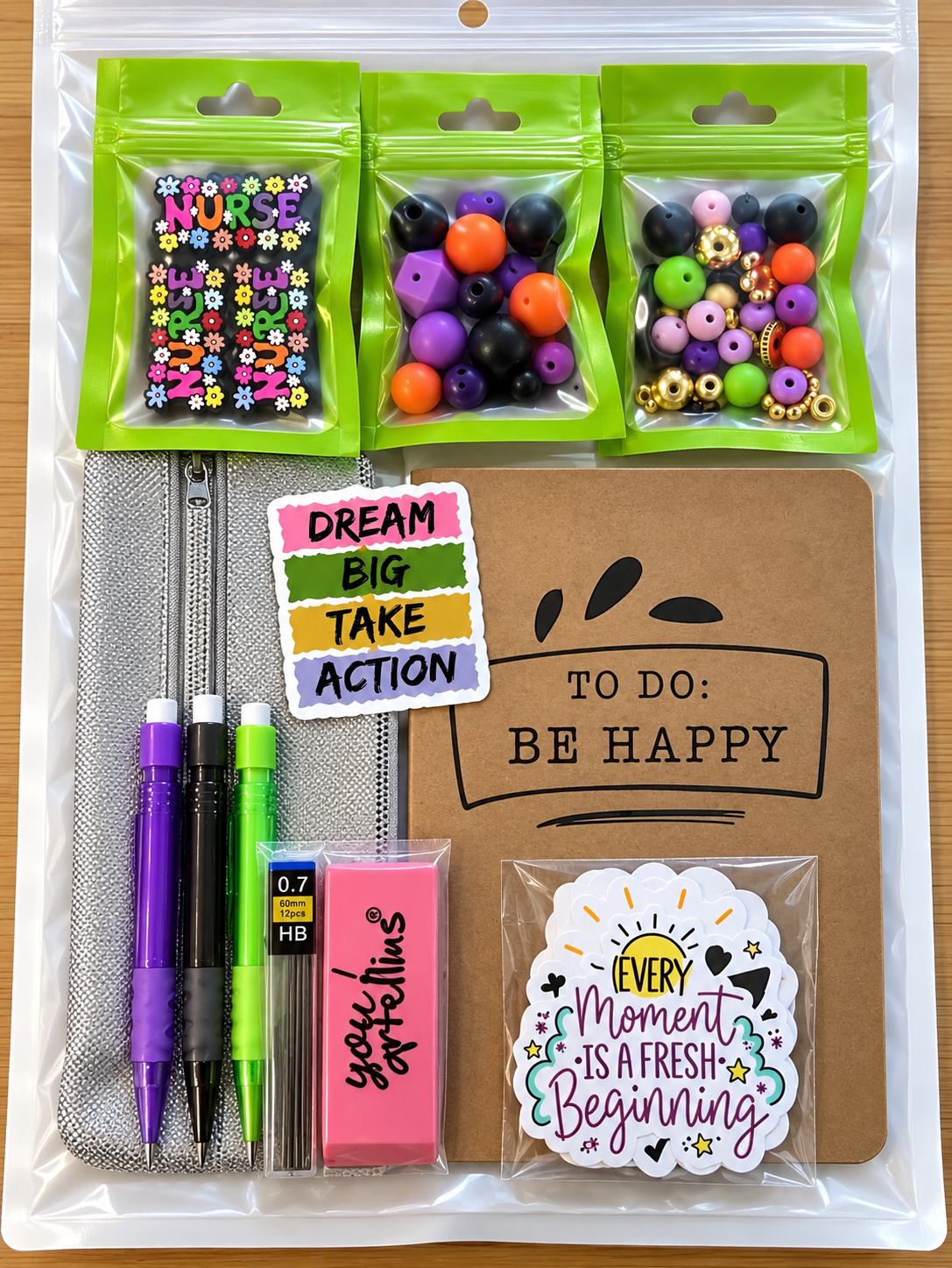 DIY Beadable Mechanical Pencil Kit Nurse - 3 Pack