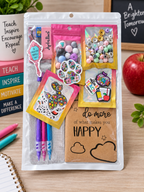 DIY Beadable Mechanical Pencil Kit - Coffee, Teach, Repeat - 3 Pack