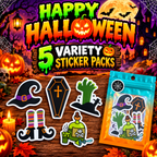 Happy Halloween Variety Sticker Packs