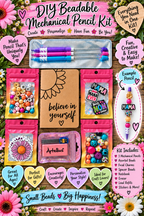 DIY Beadable Mechanical Pencil Kit - A Mother's Love - 3 Pack