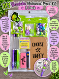 DIY Beadable Mechanical Pencil Kit - Flower - 3 Pack