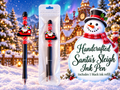 Handcrafted Santa’s Sleigh Ink Pen