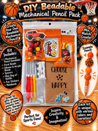 DIY Beadable Mechanical Pencil Kit – Sports - Choose Happy, Be Strong - 3 Pack