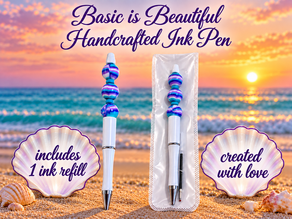 Basic is Beautiful Handcrafted Ink Pen