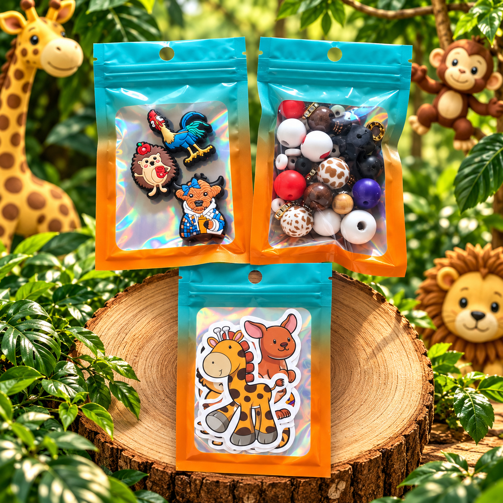 DIY Beadable Mechanical Pencil Kit - Animal Lovers Collection - 3 Pack