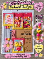 DIY Beadable Mechanical Pencil Kit - Simply Adorbs Chick, Duck, Donut - 3 Pack