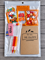 DIY Beadable Mechanical Pencil Kit - Gamer Red/Orange - 2 Pack